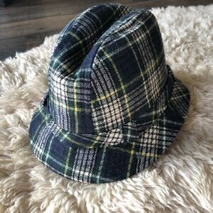 J. McLaughlin Black Quilted Hat